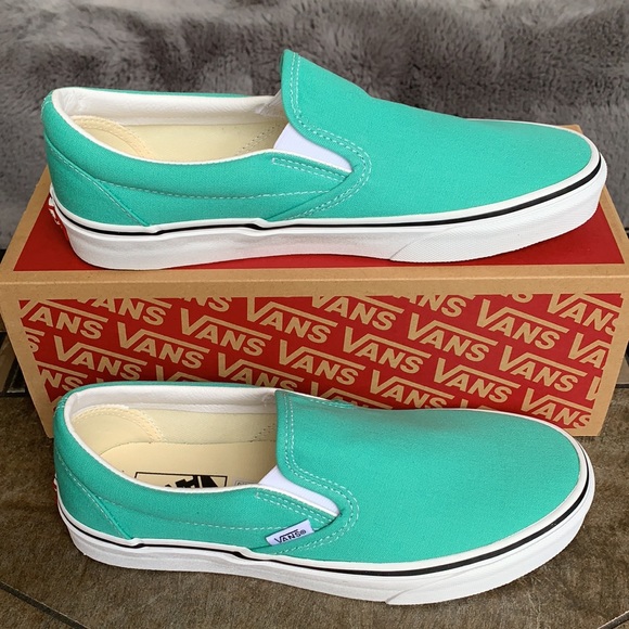 Vans Shoes - VANS CLASSIC SLIP ON WATERFALL/TRUE WHITE WMNS